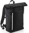 QD552 Quadra Urban Commute Roll-Top Backpack Black colour image